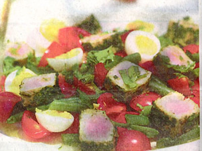 Eigenzinnige salade Niçoise